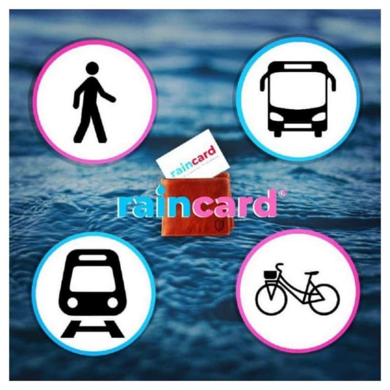 New Arrival Portable Mini Rain Card Coad